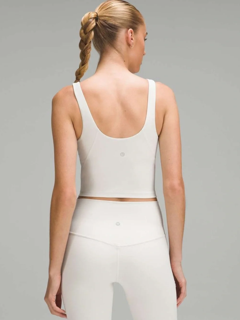 GUC Lululemon Bone/Copper Workout Set. Size 2